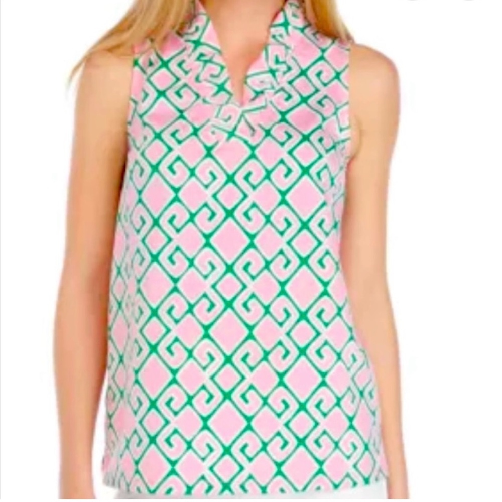 Crown & Ivy Ruffle Neck Top - Picture 2 of 7